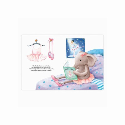 Jellycat Elly Ballerina Books Australia | 436581TIK